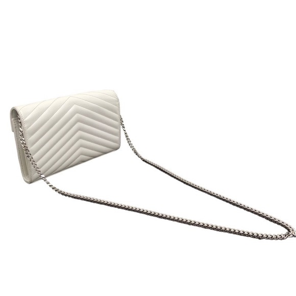 Saint Laurent Stitch Chain Wallet Shoulder Bag - Picture 2 of 12